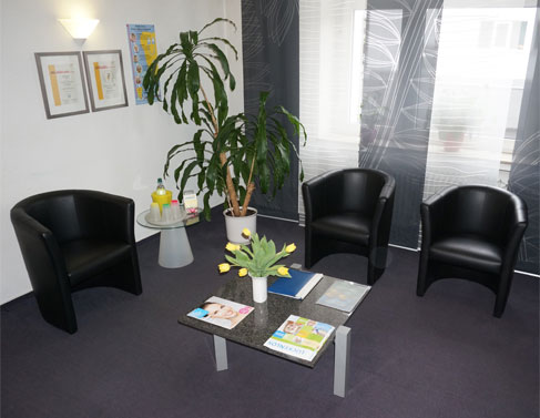 Zahnarzt Zinn Gießen  Wartebereich